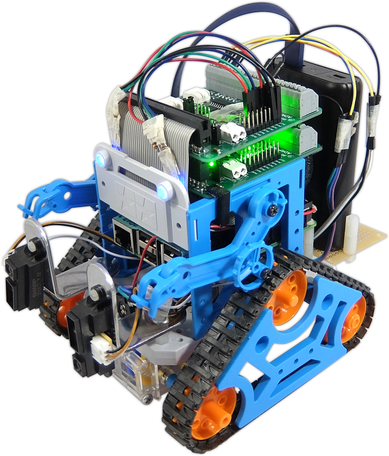 タミヤのカムプログラムロボットを使って自律移動ロボットをつくってみよう 製作編 Bit Trade One Ltd